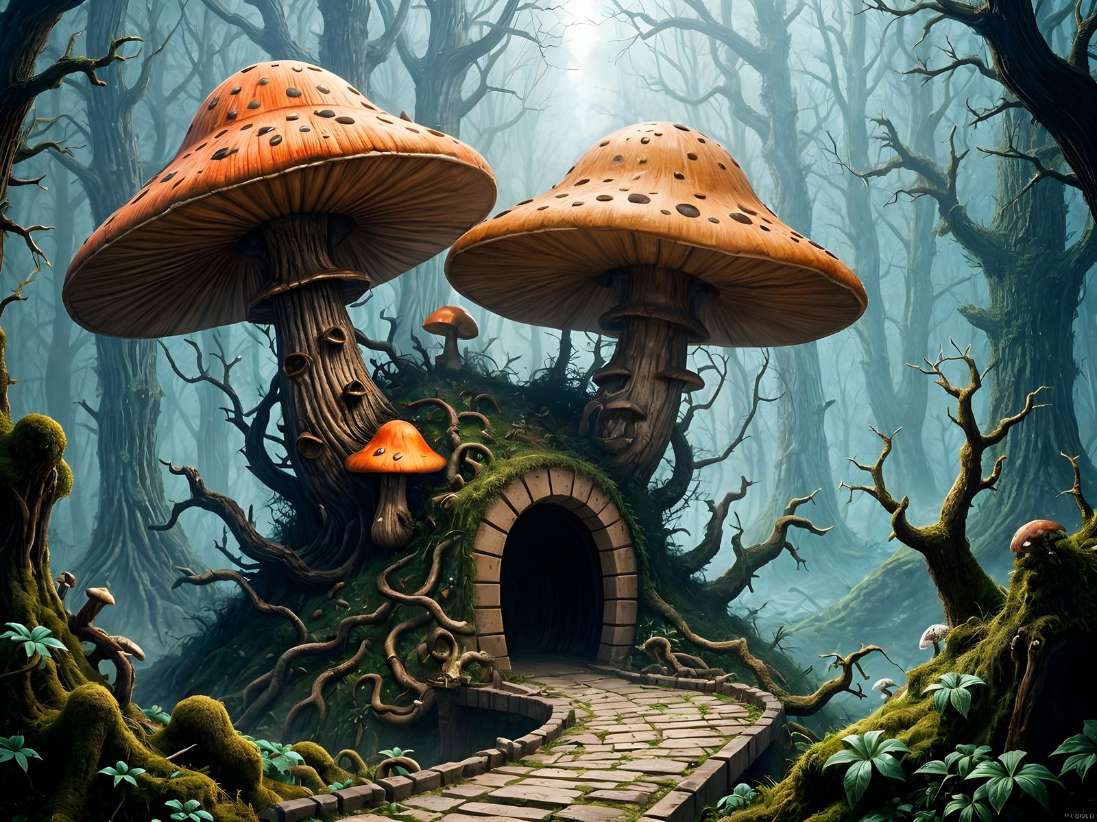 Mushroom Hut