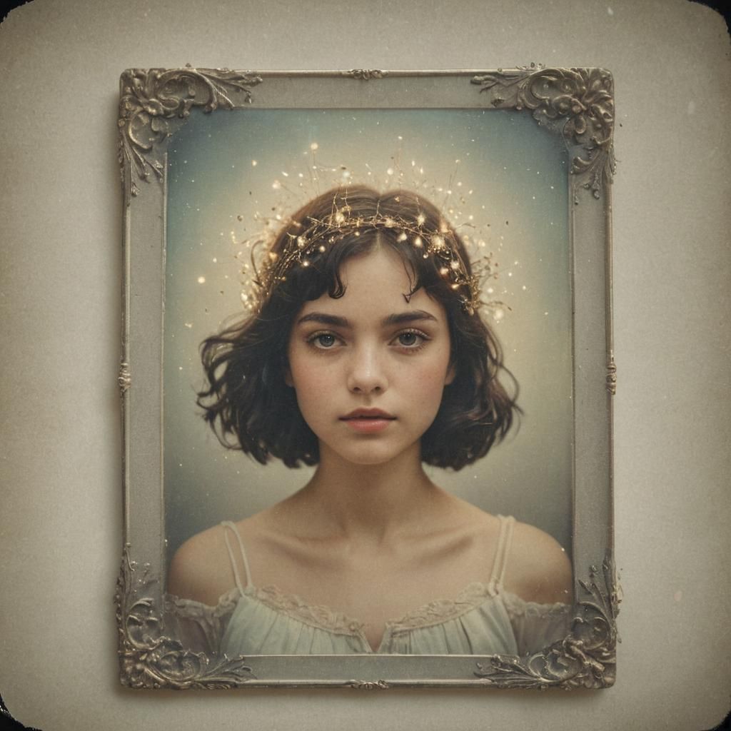 Beautiful Vintage Photography in Hyperrealistic Retro Style