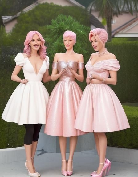 Hollywood Glamour: Pink Glitter and a Shinier Life