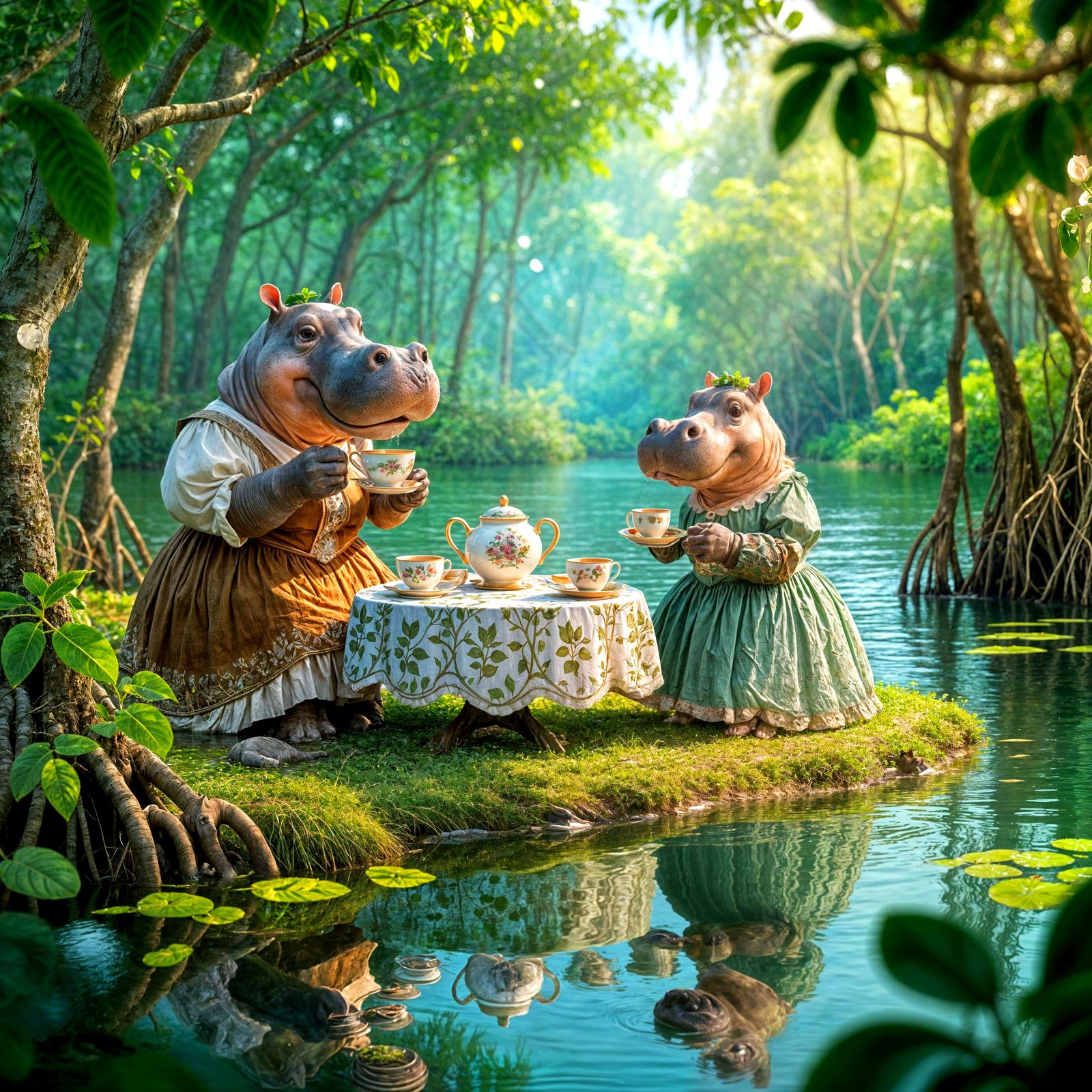 Secret hobbies of 🦛