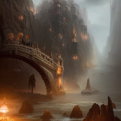 Epic Cinematic Digital Matte Painting