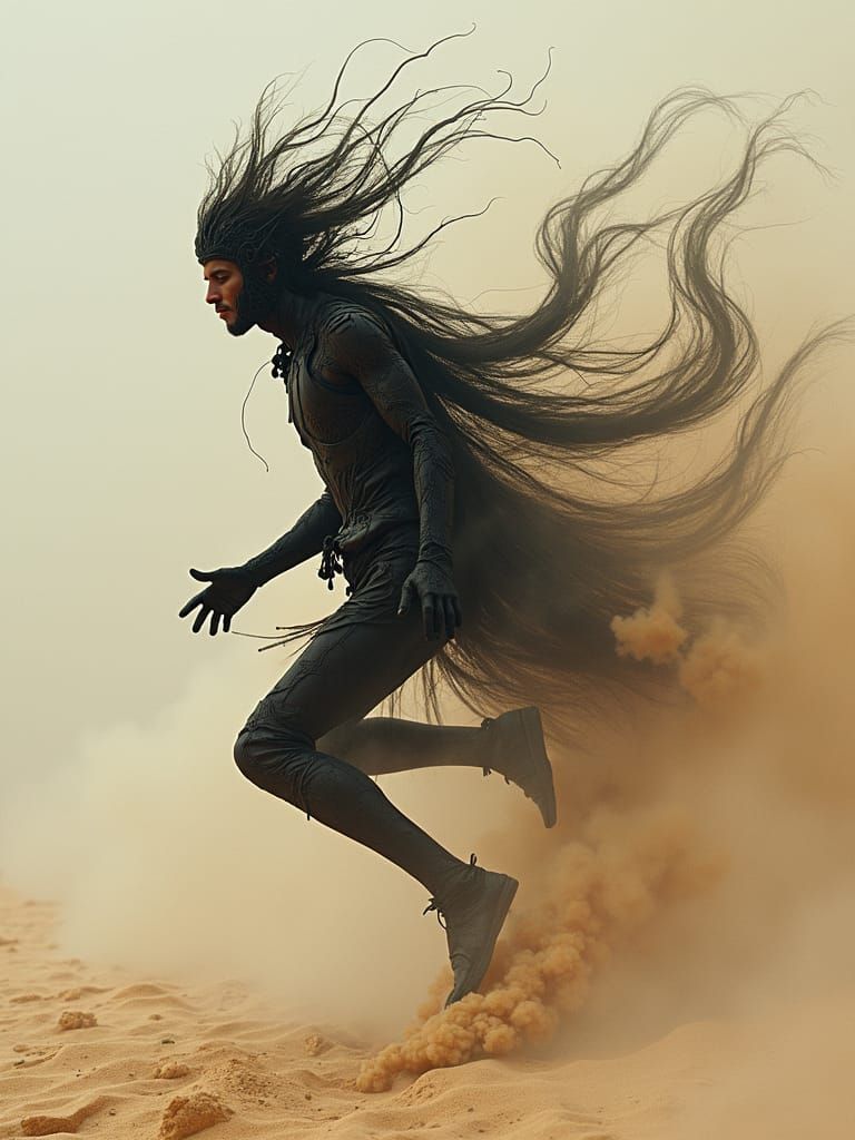 A abstrct fashion photography