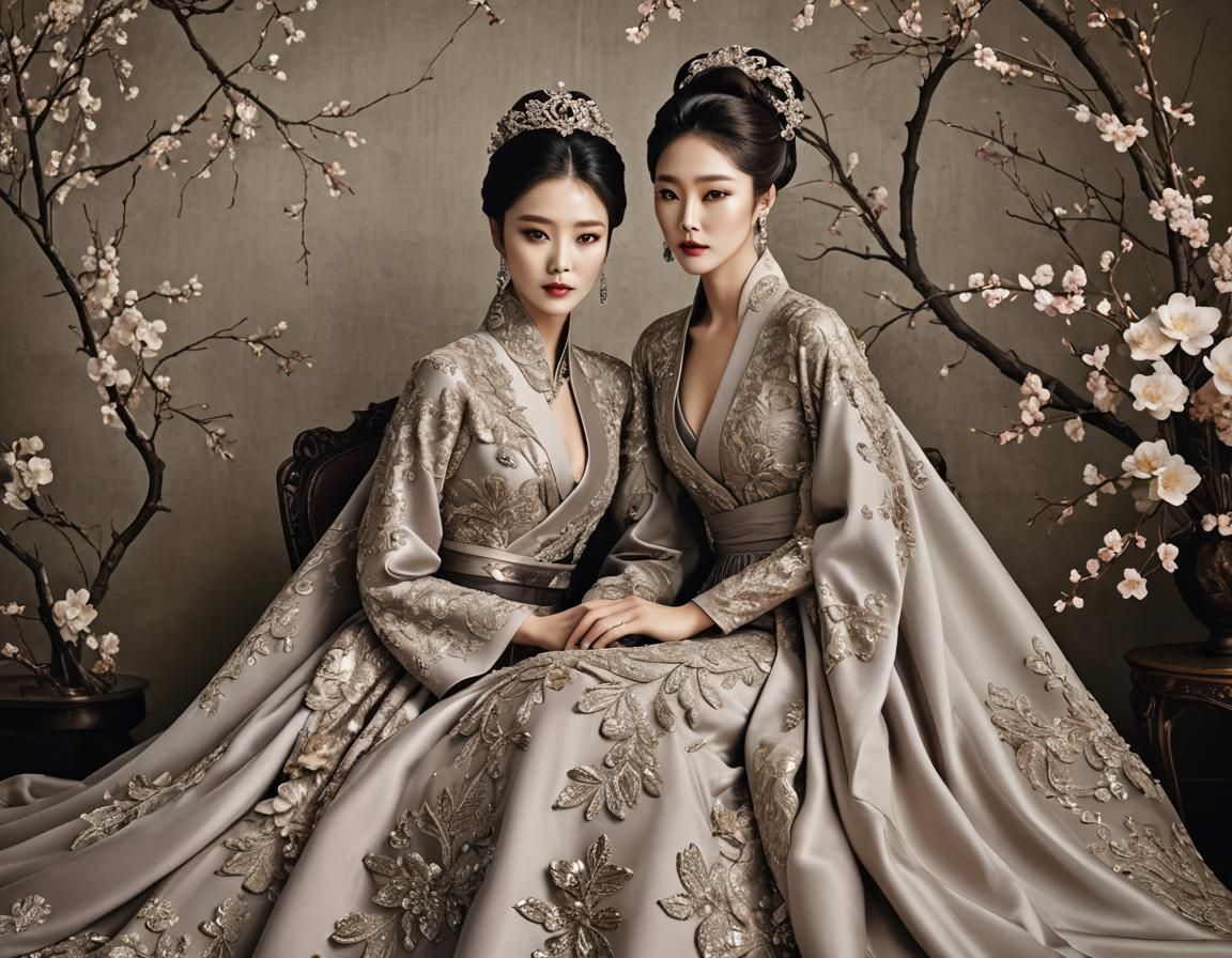 Glamorous High Fashion Korean Drama Photo