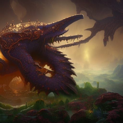 Fantastical Monster of Love Concept Art