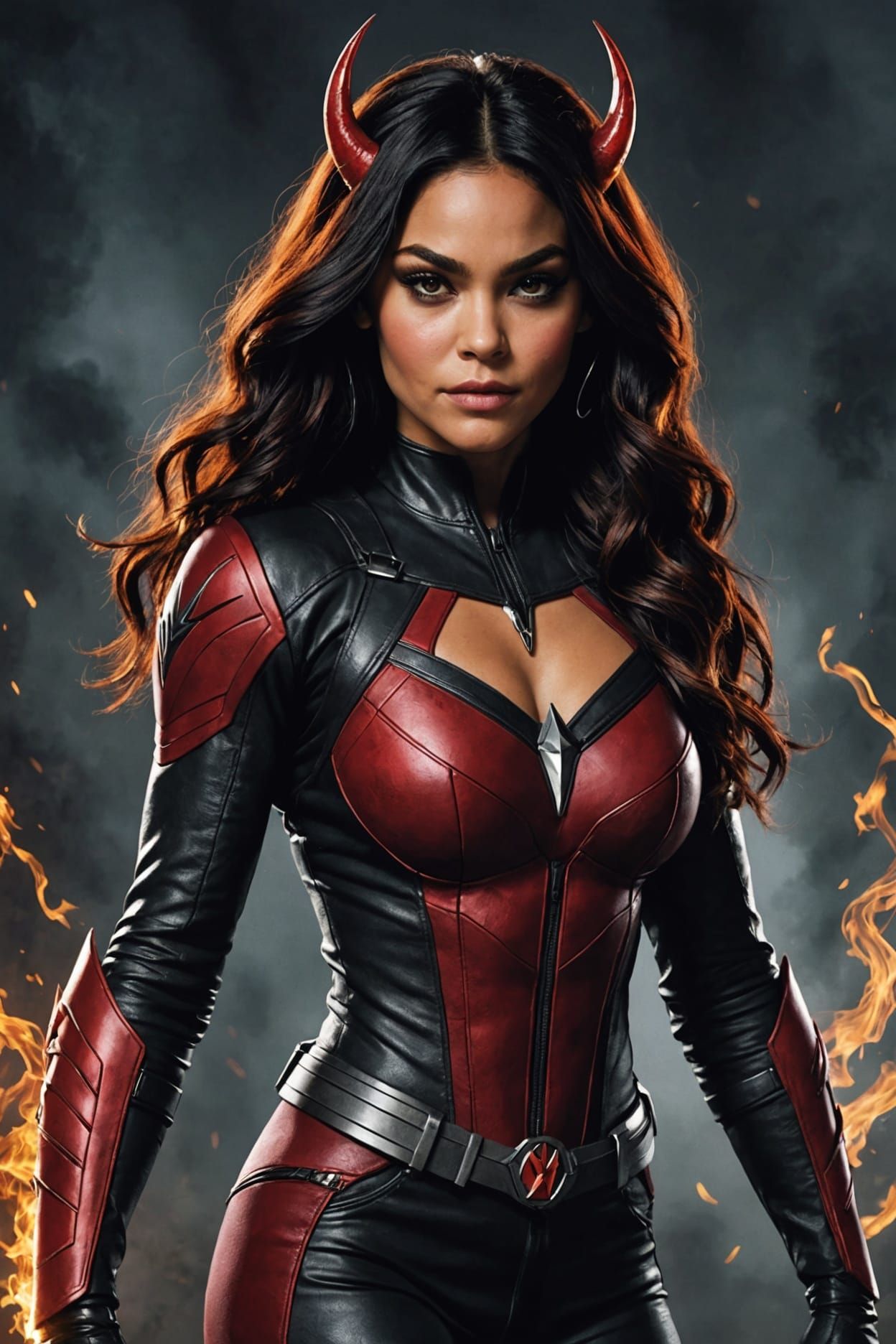 Satana Hellstrom: Vanessa Hudgens as The Devil's Daughter