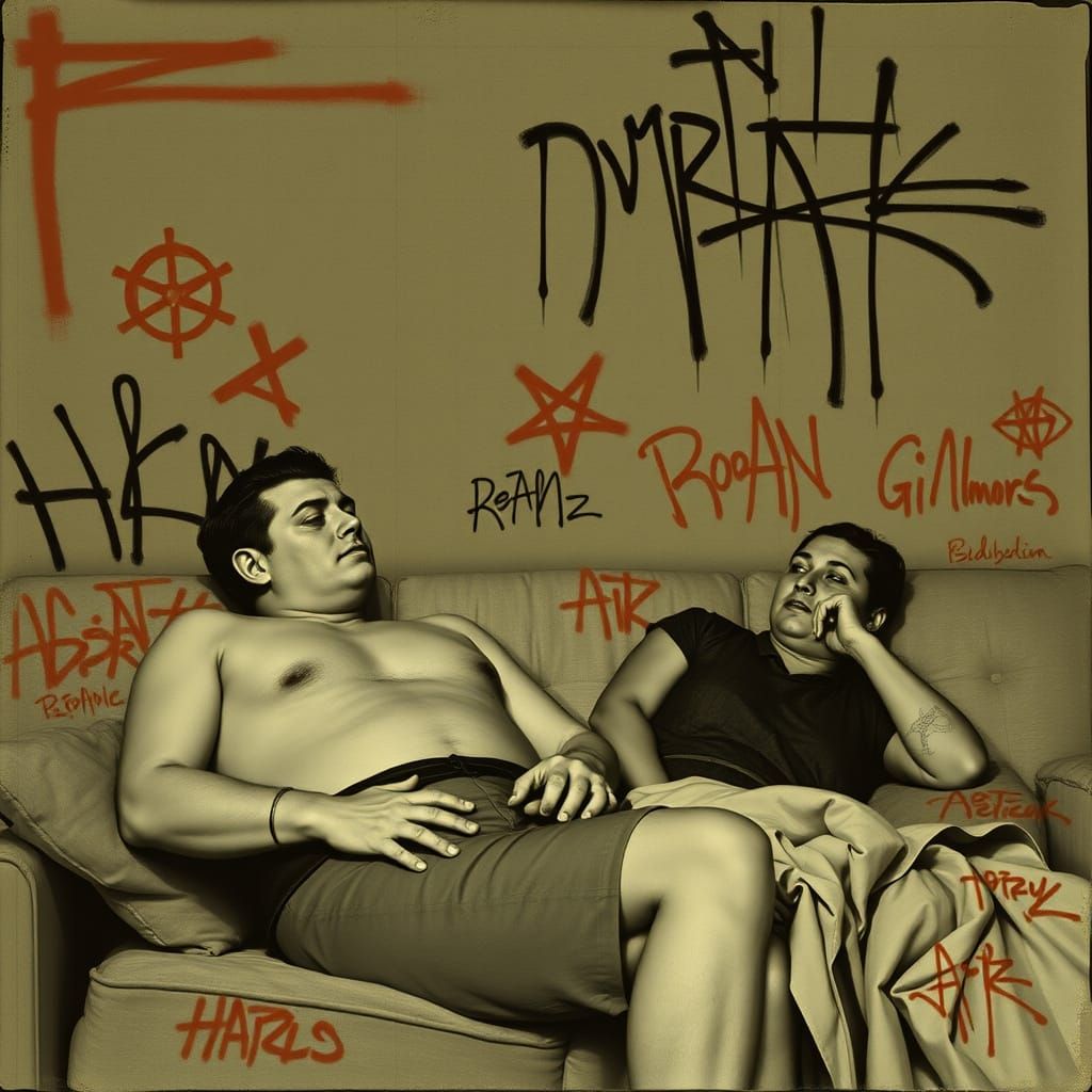 Surrealist Art Deco Dreamscape in Dieselpunk Style