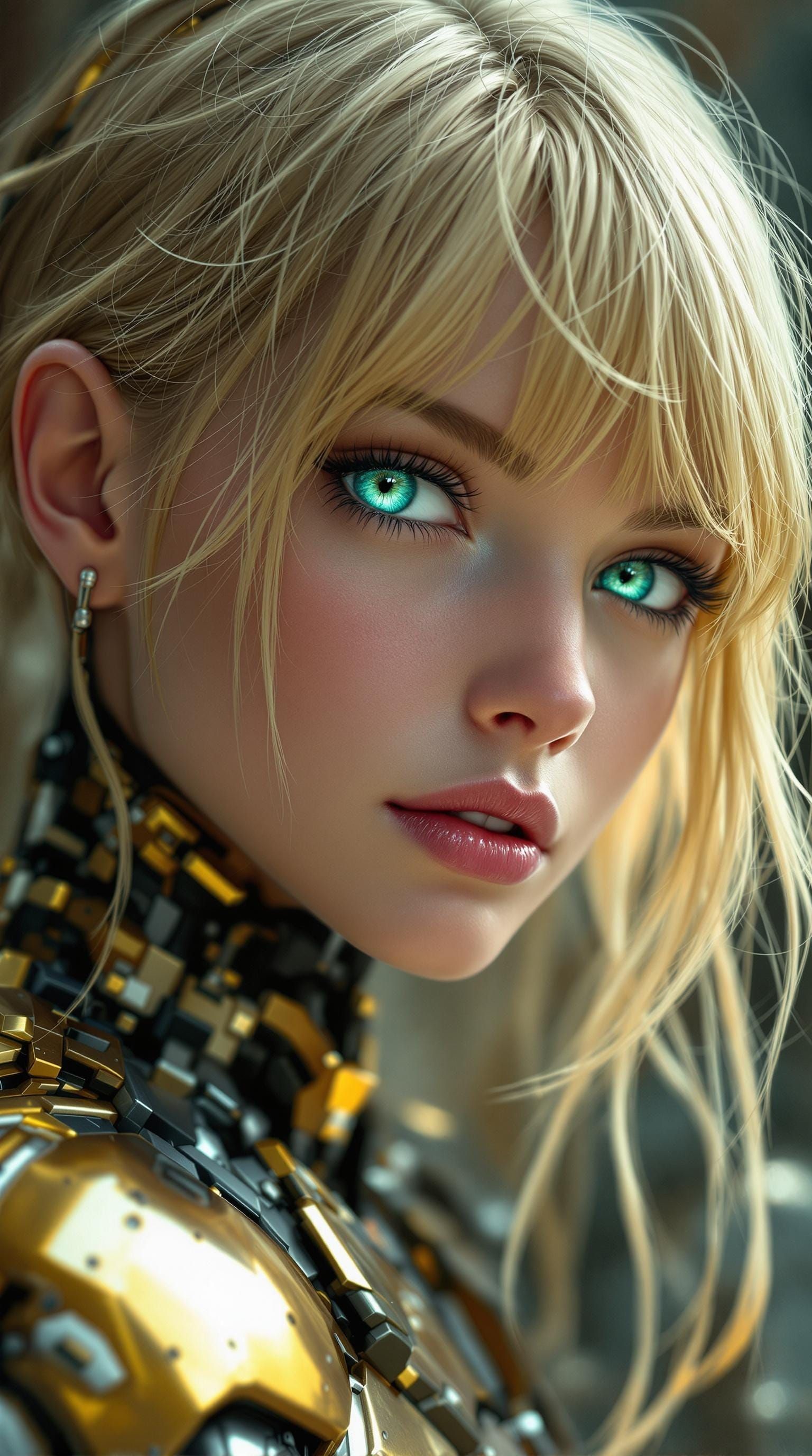 Half metallic cy-girl