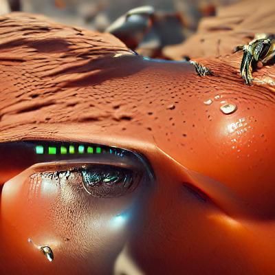 Hyperrealistic 3D Rendering: Men, Martians, and Machines