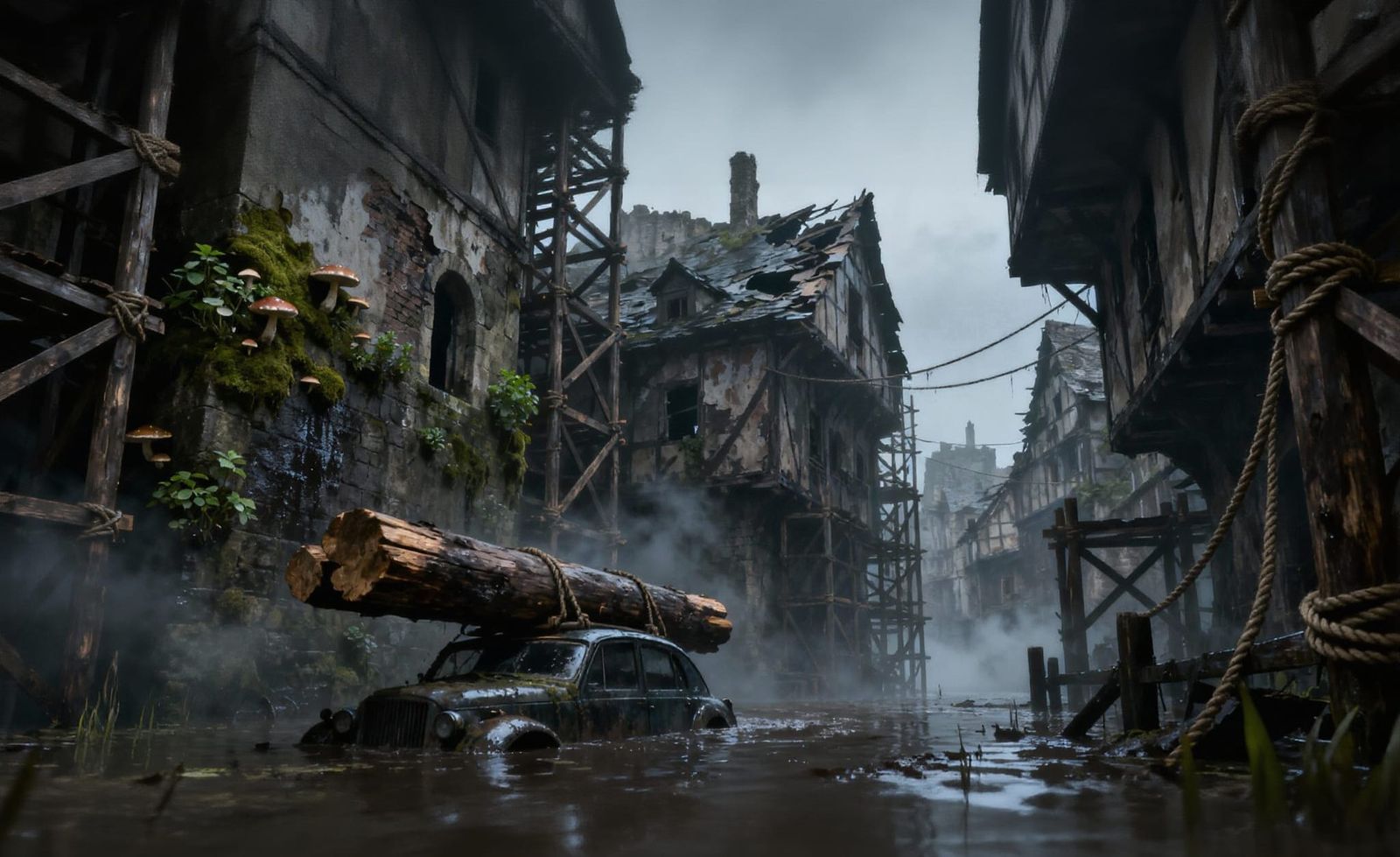 Assassin's Creed Concept Art: Flooded Medieval City