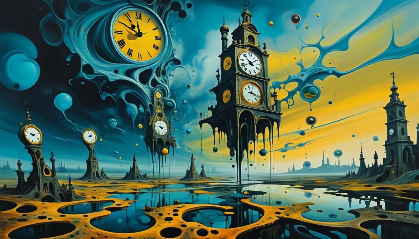 Ethereal Nightmare in Hyper-Realistic Oil Painting Style