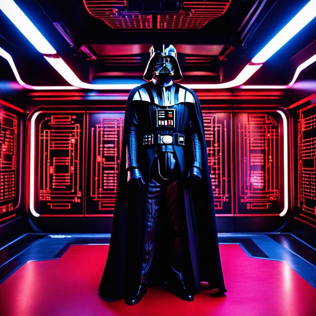 Darth Vader as Samurai: High-Quality 8K Photography