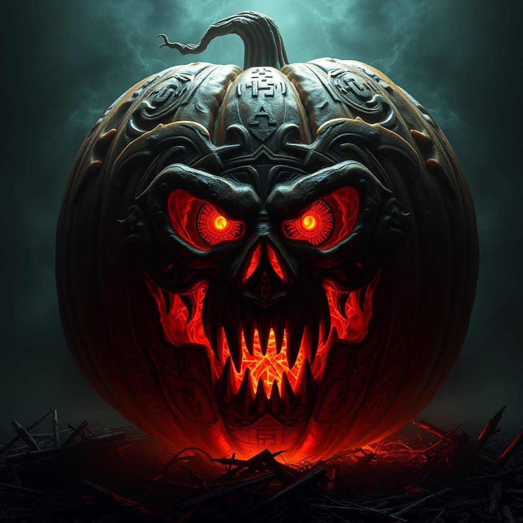 Horror Portrait: Twisted Pumpkin Yog Sothoth Avatar
