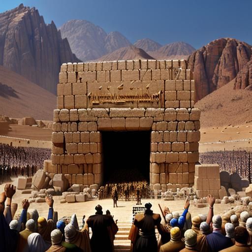 Upon descending from Mount Sinai with the Ten Commandments, Moses discovered that the Israelites had already broken thei...