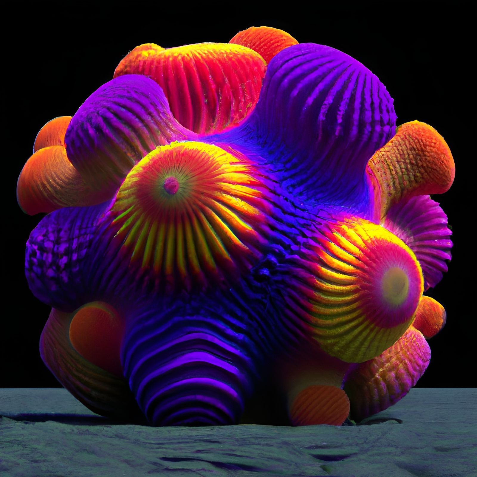 Vibrant Quantum Viruses in a Volumetric Microscopic Bioscape