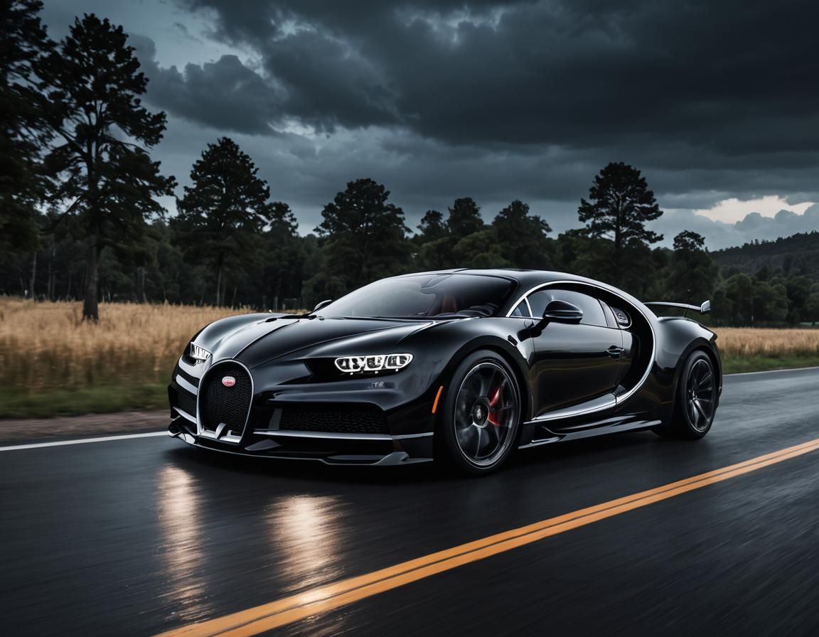 Bugatti Chiron ride