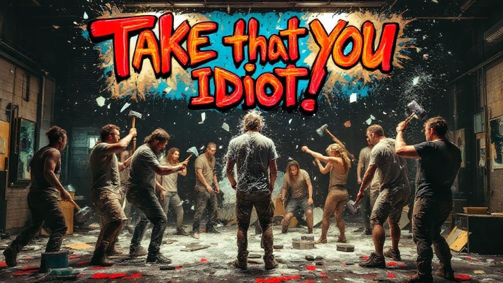 Cathartic Chaos in a Smash Room