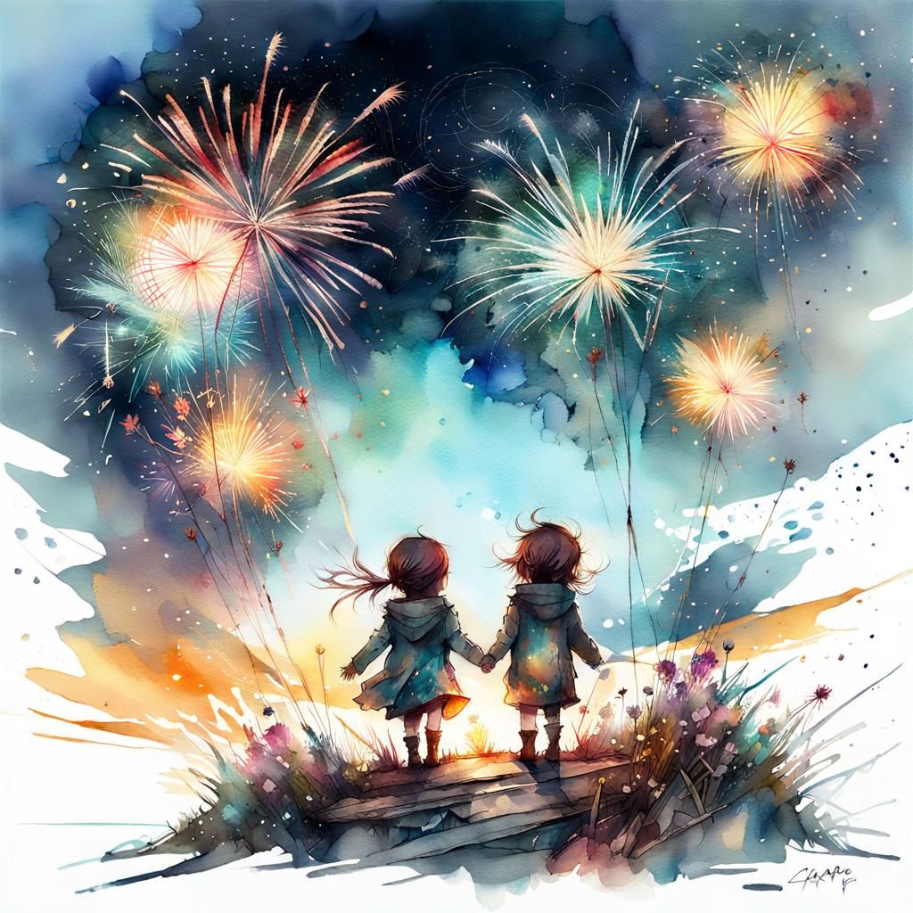 Happy New Year 2024: Babies Celebrate