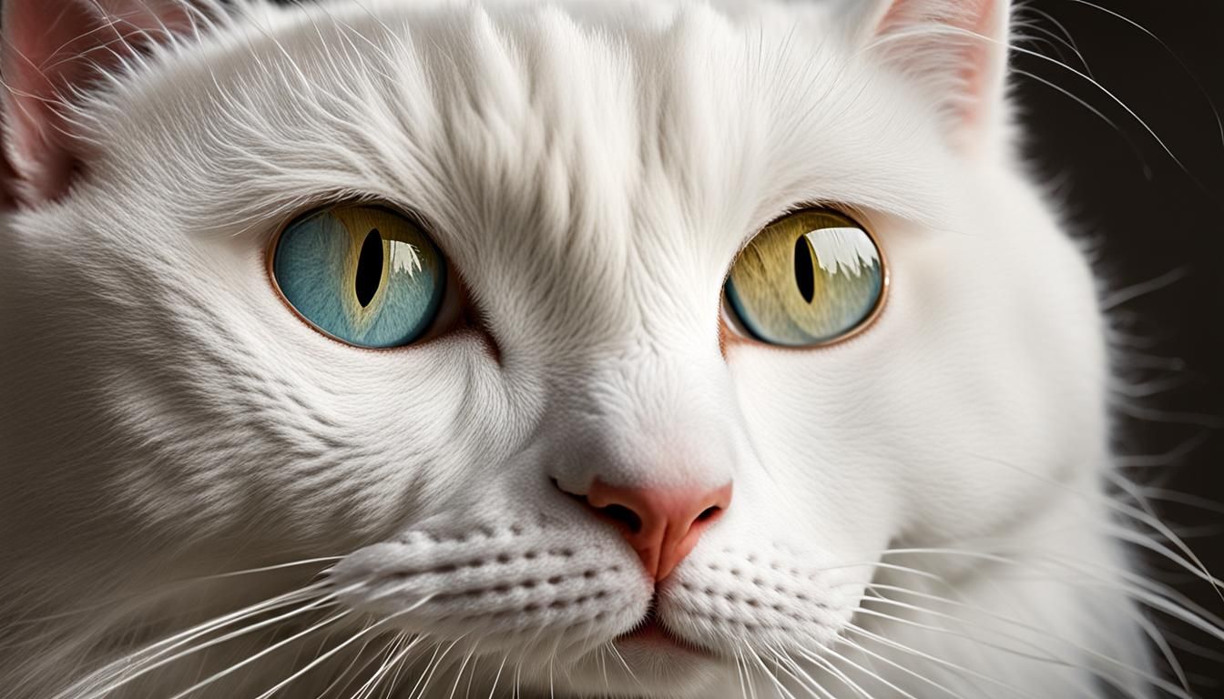 White Cat Celebrates Birthday: Professional Portrait Photogr...