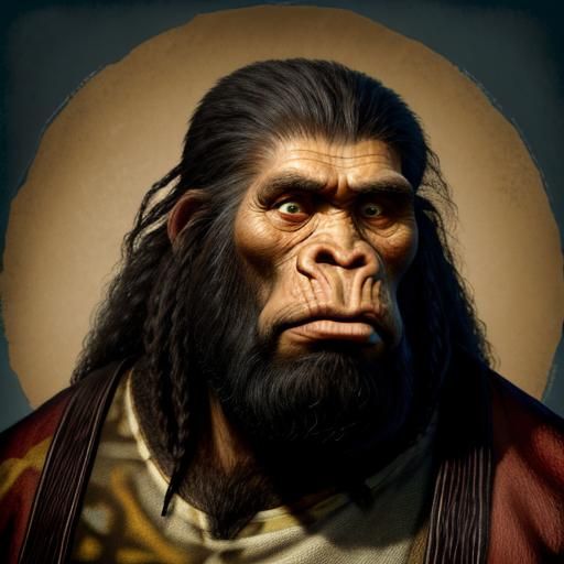 Rizz Neanderthal Generated by AI