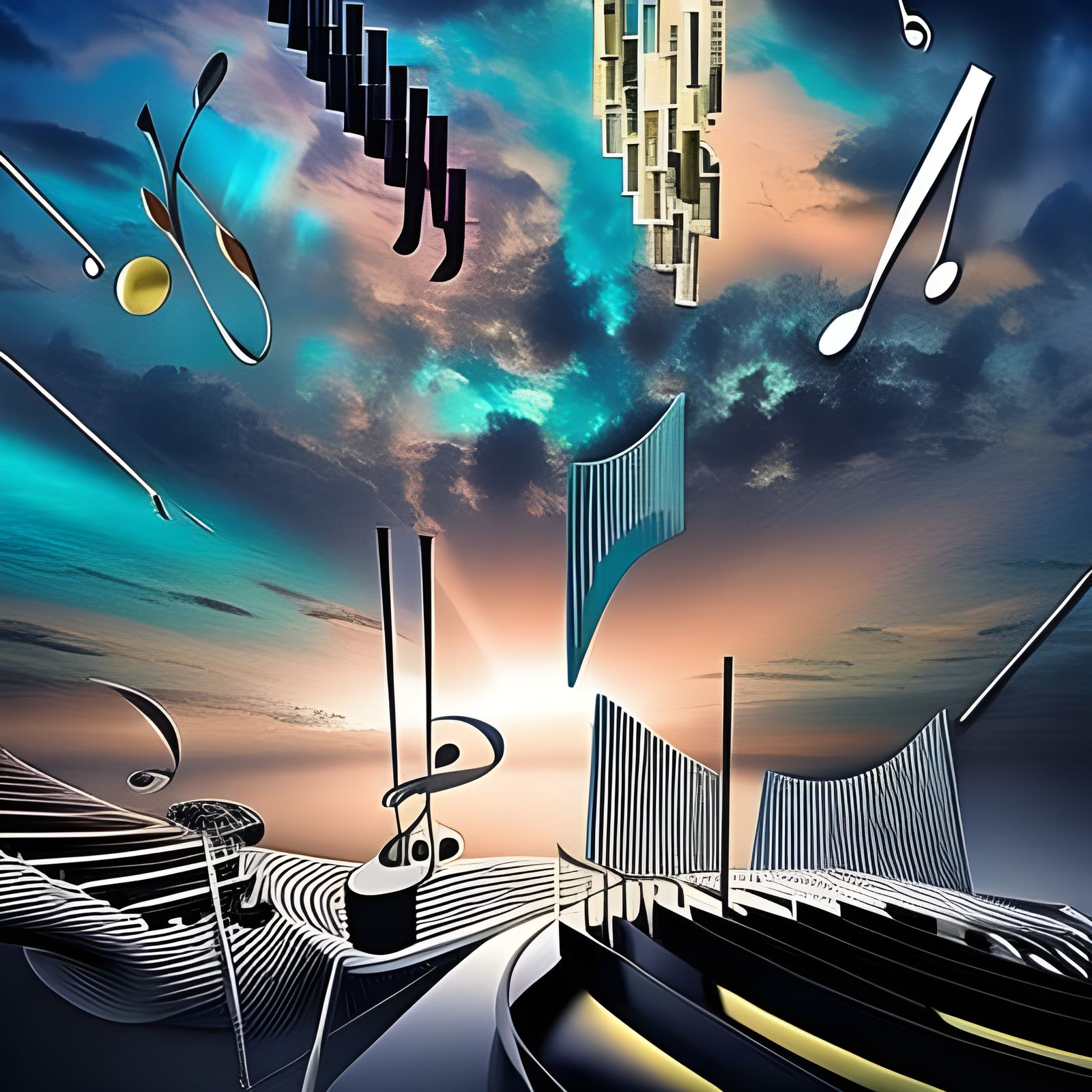 Graphic Musicality in Black and White