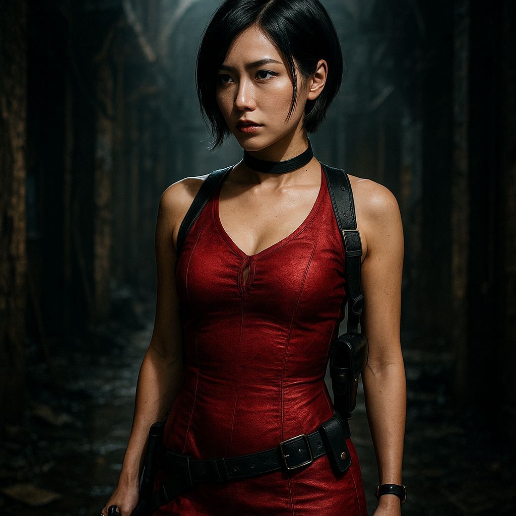 Ada Wong on a Mission in Cinematic Style