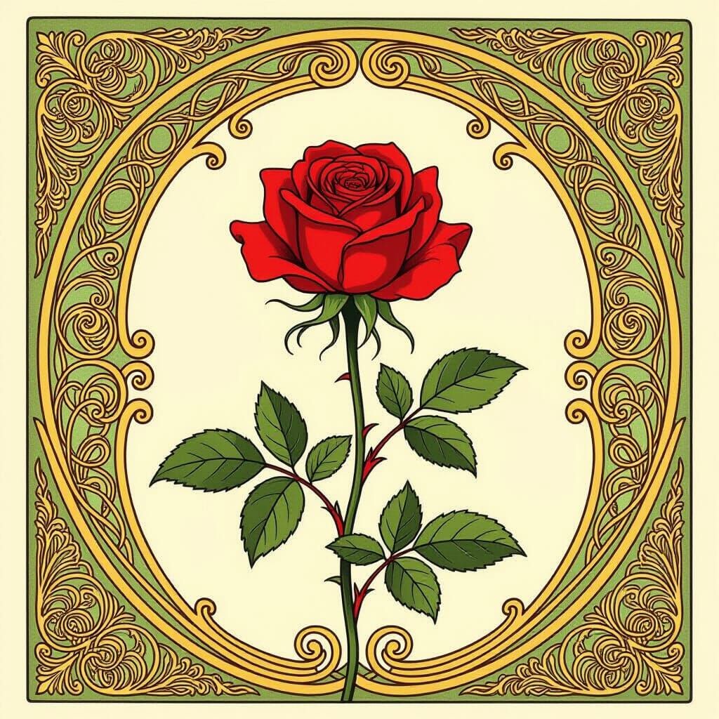 The Red Rose is the National Flower of Bulgaria.