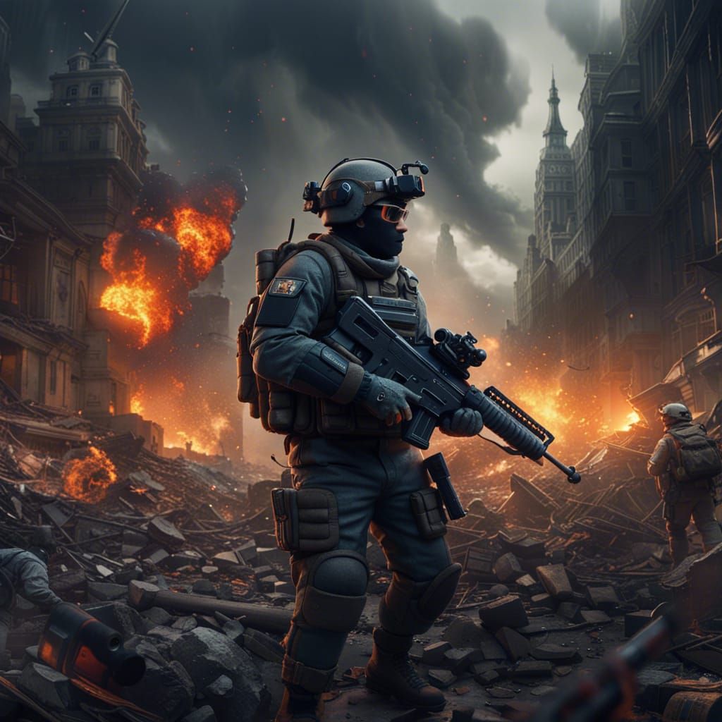 Nerf War Armageddon: A World War 3 Fantasy