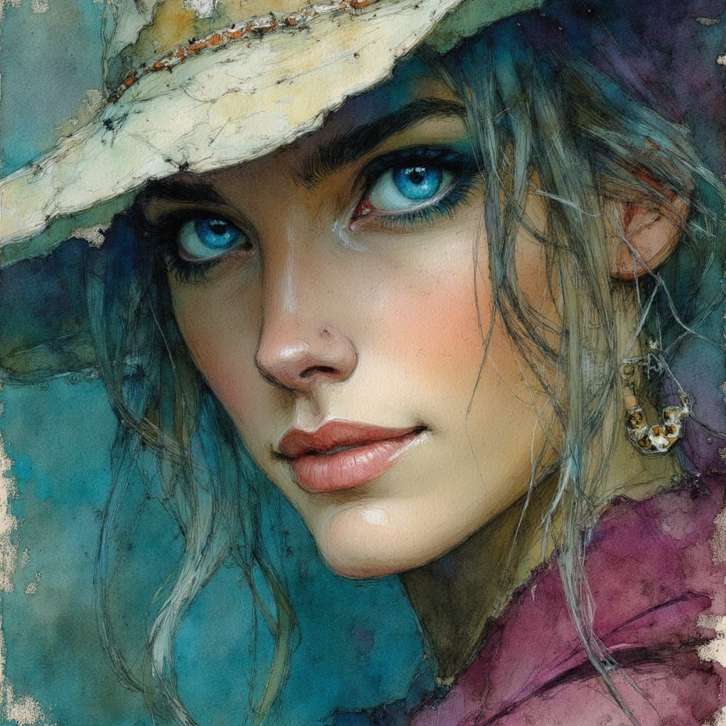 Mystical Owl Art in Surreal Style