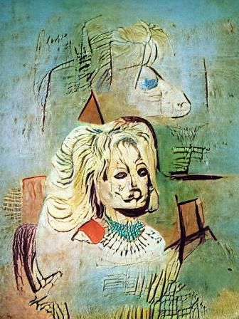 Dolly Parton Portrait in Cubist Style