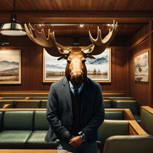 Moose Head Lounge Digital Rendering