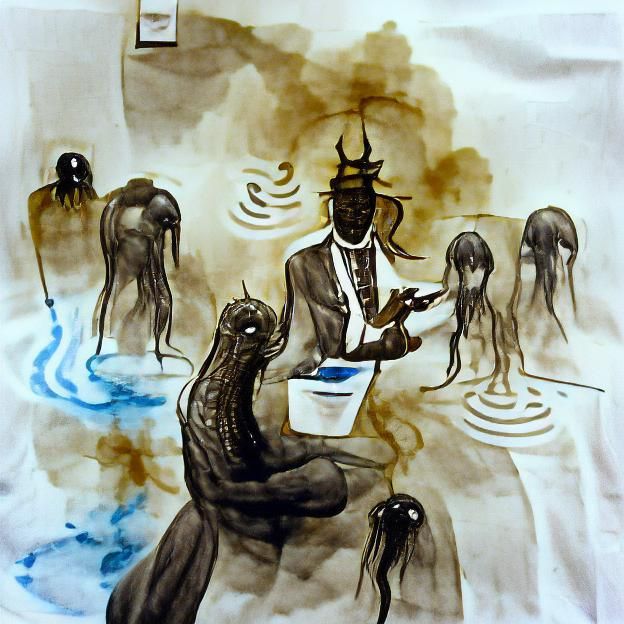 Unsettling Image of Nyarlathotep