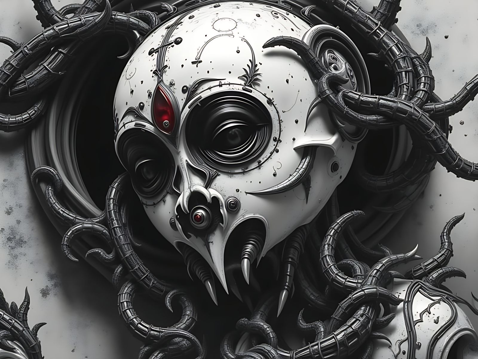 Deco automaton noir . . . ish