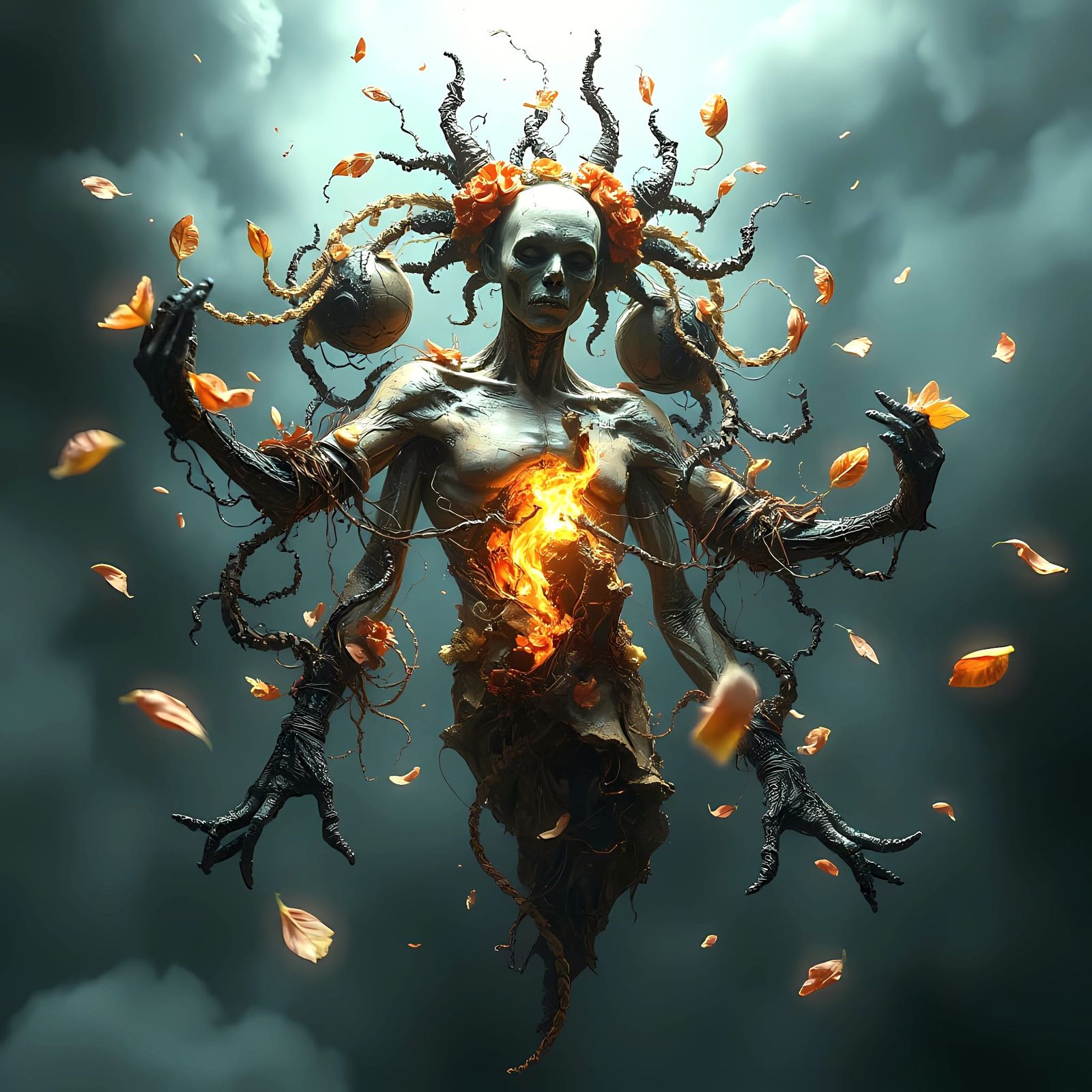 Abstract Cosmos in Turmoil