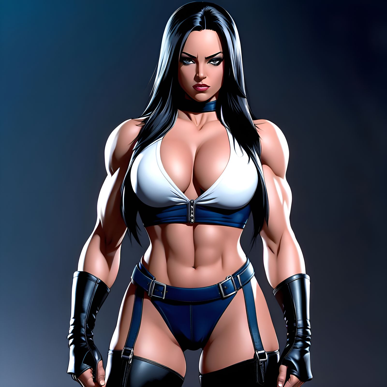 X-23 Laura Kinney: Muscular and Busty Depiction