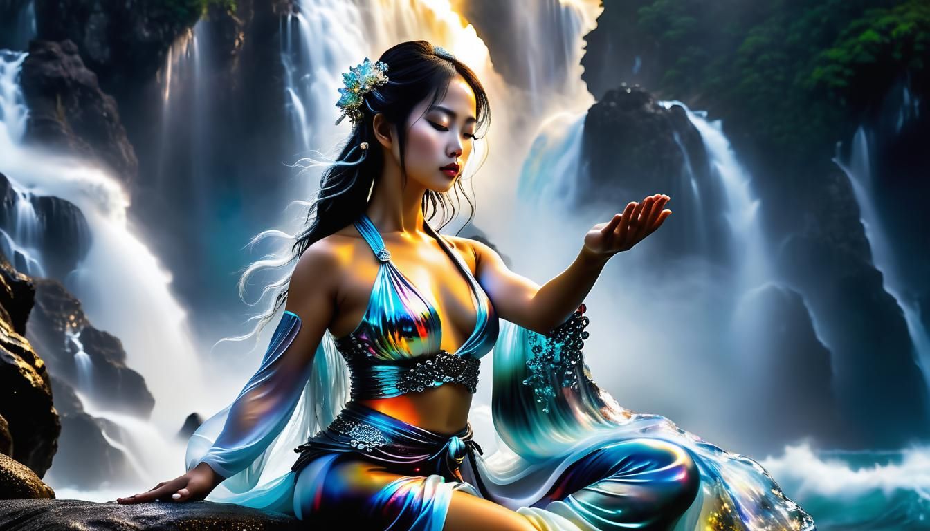 (Spectrolite Opalescent Pearlescent Ghostly Ethereal Nebulou...