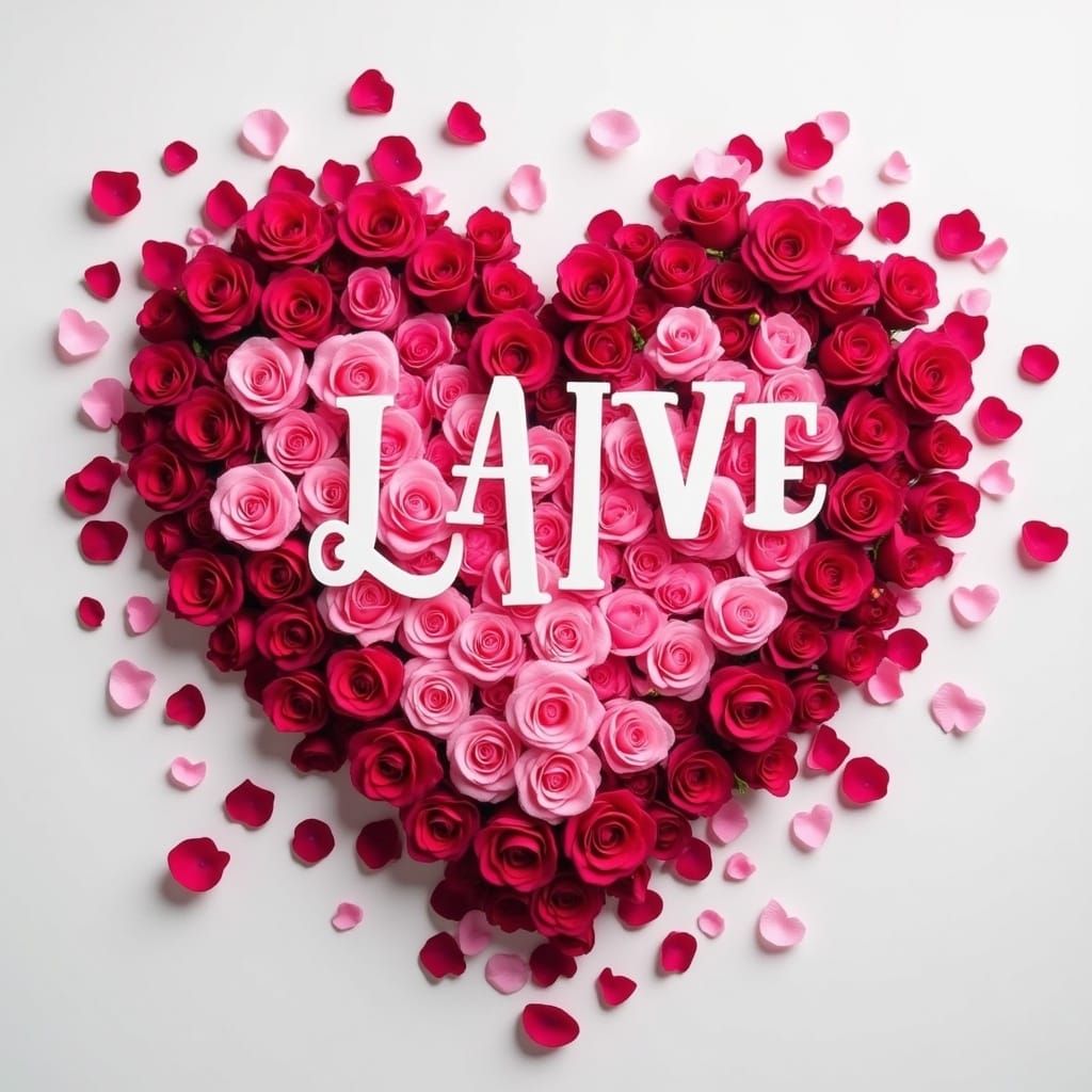 Hyper-Realistic Valentine's Day Wallpaper in Cinematic Maste...