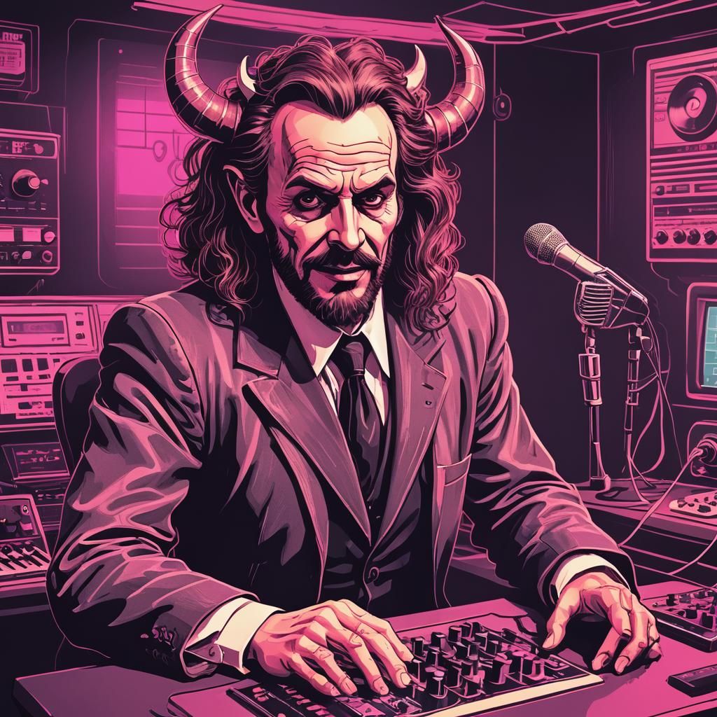 Neon Retro Shakespeare Meets the Devil in a Synthwave Sound ...