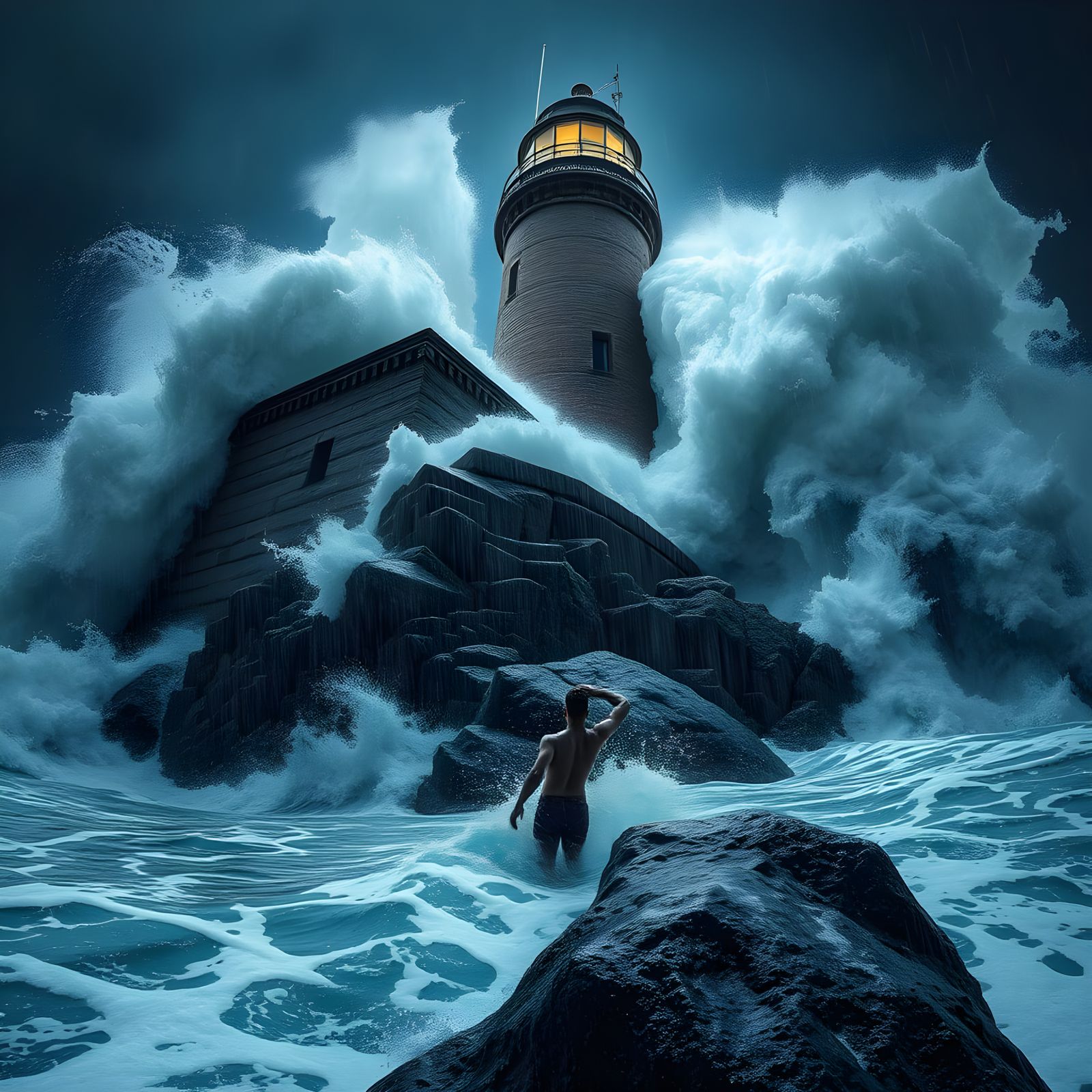 A Swim to the Lighthouse