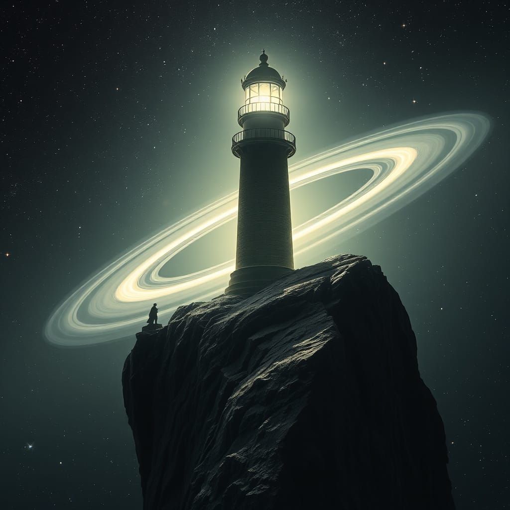 Lighthouse at the Edge of the Universe