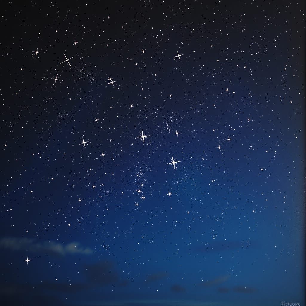 Celestial Dreamscape in Soft, Romanticized Light