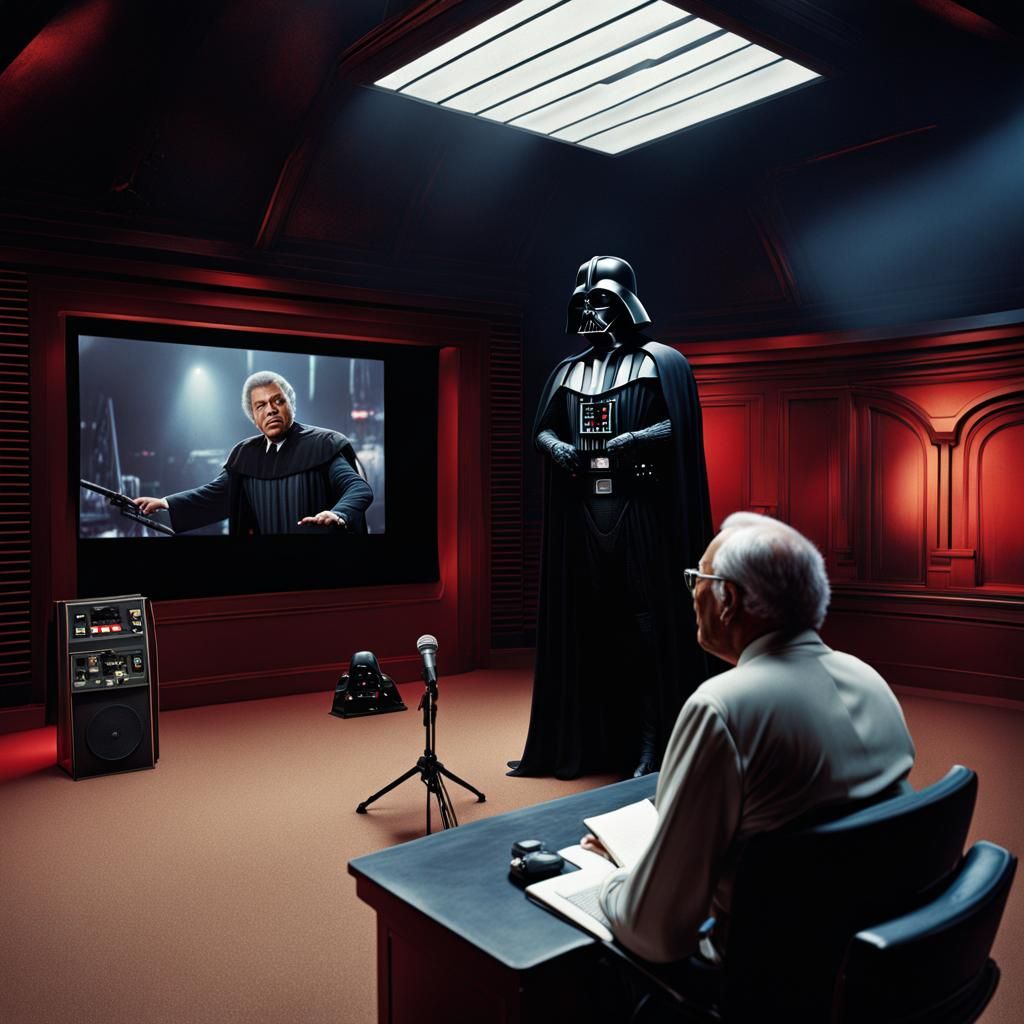 James Earl Jones Dubbing Darth Vader, Photorealism