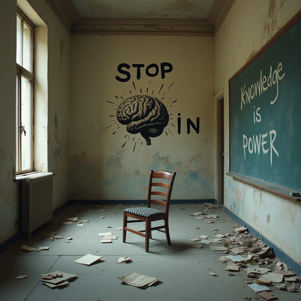 Brain Drain's Devastating Effects: Abandoned Knowledge Hub