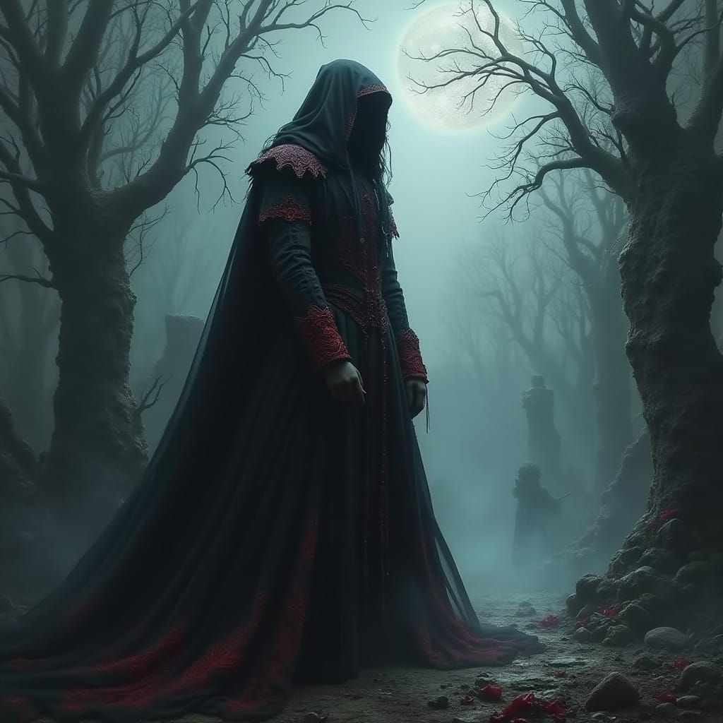 Ethereal Goddess of Dark Romanticism