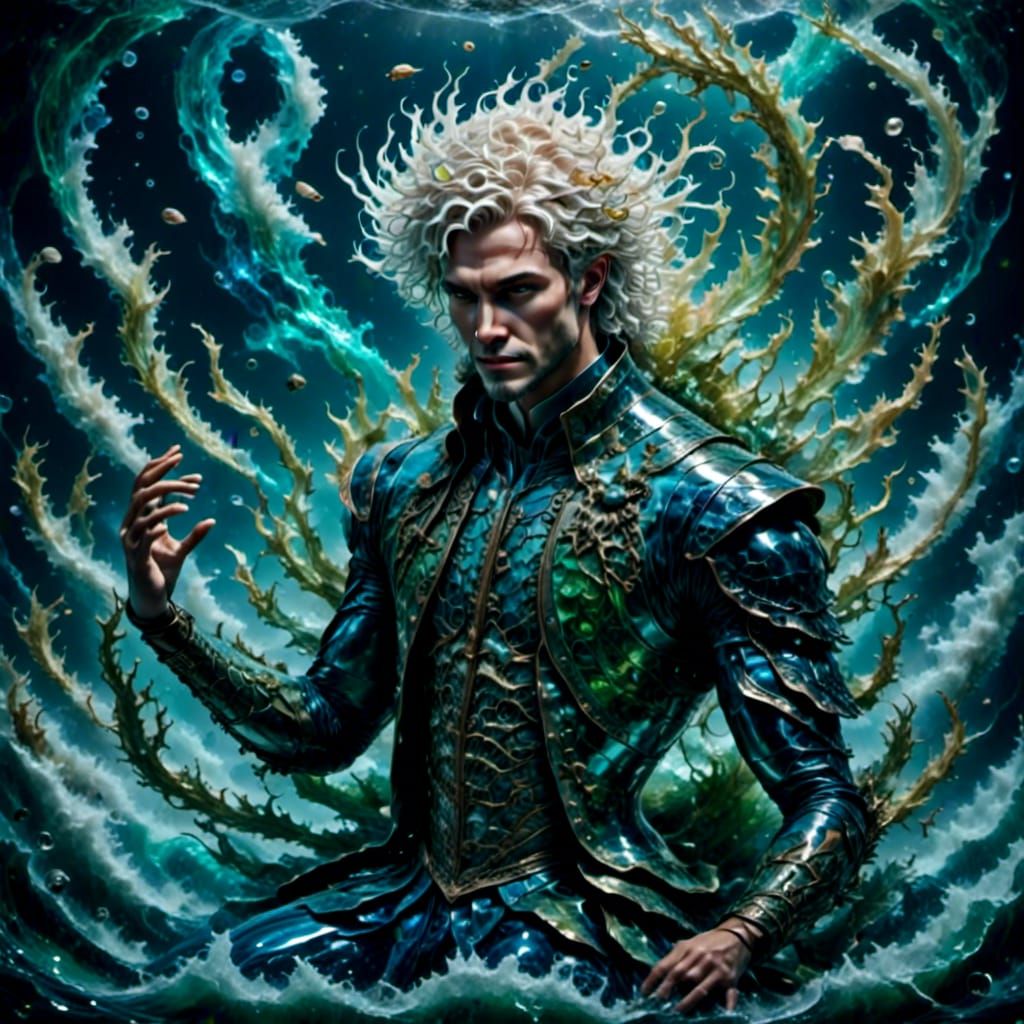 Poseidon <lora:Prince Valiant:1.0> <lora:Detailed Armor:1.0>...