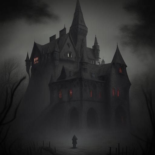 Creepy Medieval Castle with Disturbing Ghosts