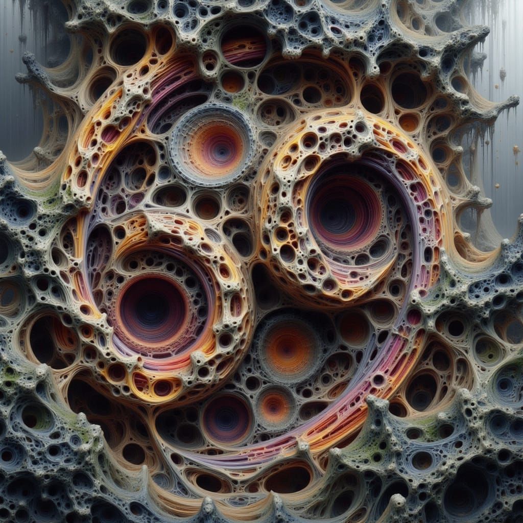 The Number 69 Countdown in Digital Art