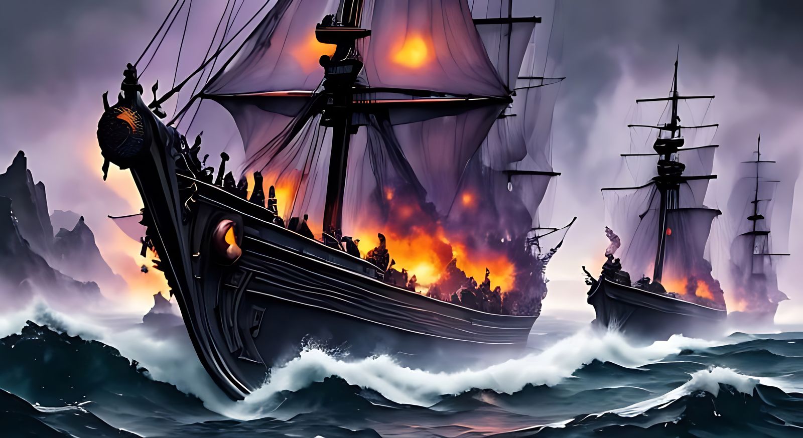 British Fire Ship Saviours