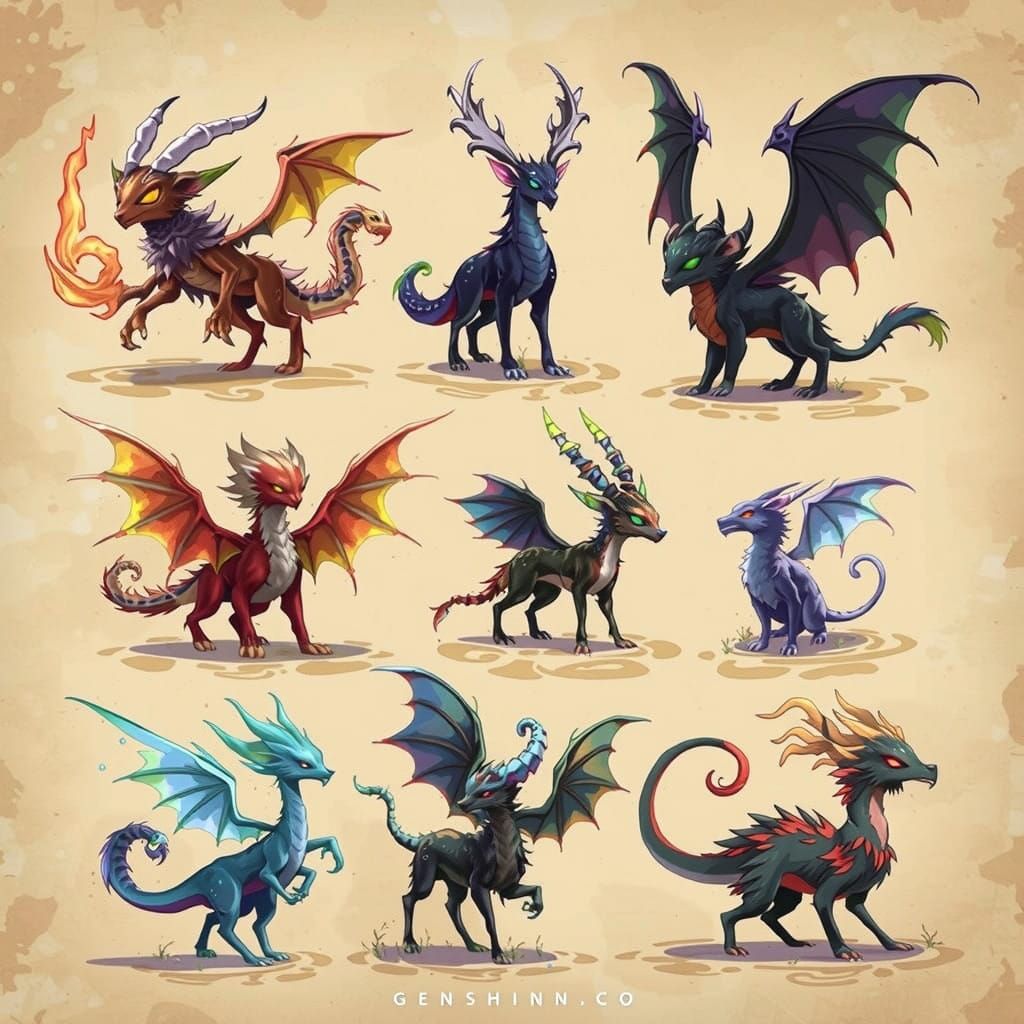 Ethereal Familiar Spirits in Ancient Drake Categories