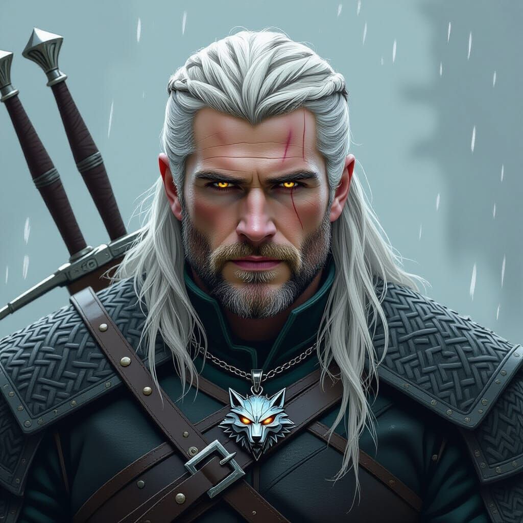 Geralt of Rivia: Dark Fantasy Witcher