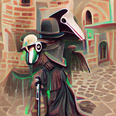Iconic Plague Doctor Figure